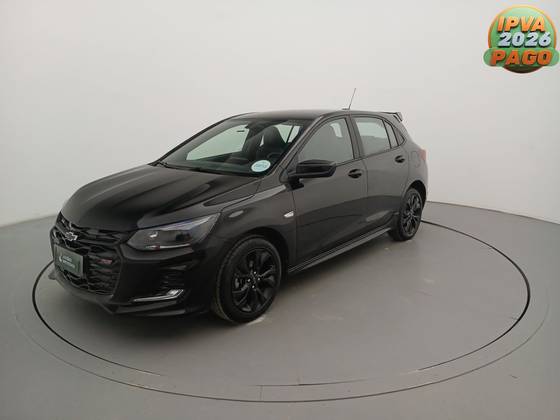 CHEVROLET ONIX 1.0 TURBO FLEX RS AUTOMÁTICO CHEVROLET ONIX 1.0 TURBO FLEX RS AUTOMÁTICO